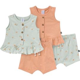 Modern Moments™ by Gerber Modern Moments™ by Gerber Sleeveless Peplum Tops and Shorts Set