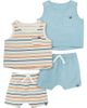 Modern Moments™ by Gerber Modern Moments™ by Gerber Sleeveless Shirts and Shorts Set - 1