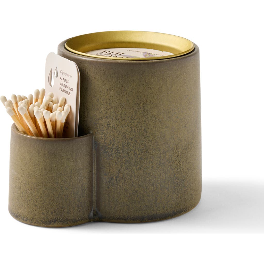 Modern Sprout Modern Sprout Ember Earth Candle & Planter