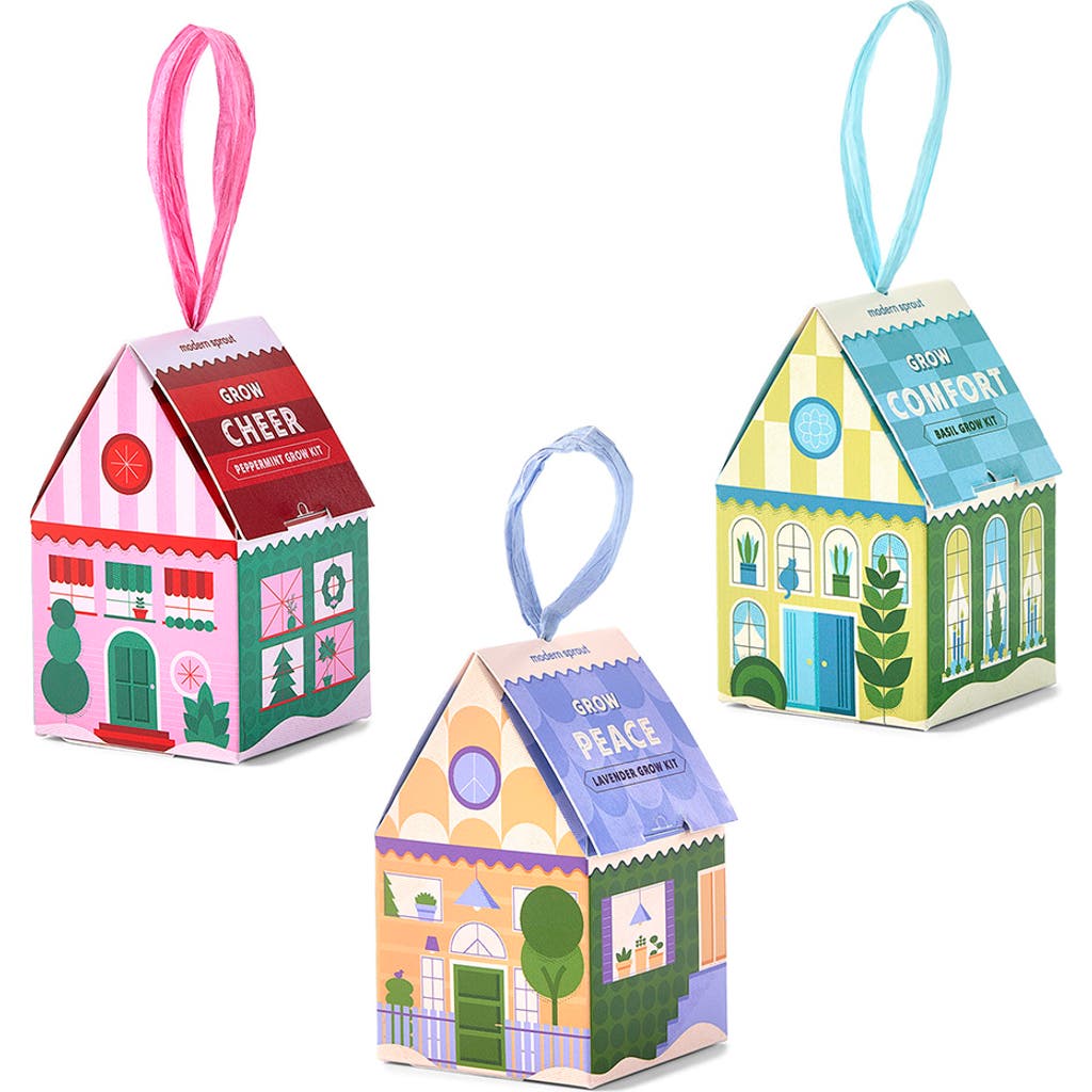 Modern Sprout Modern Sprout Home Grown Ornament 3 pack