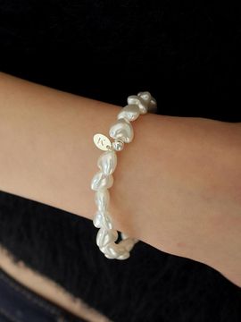 modernlike Silver 925 Aurora Plump Heart Bracelet