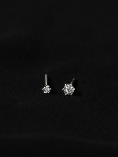 modernlike Silver 925 Moisanite 6 Earrings Mini Daily