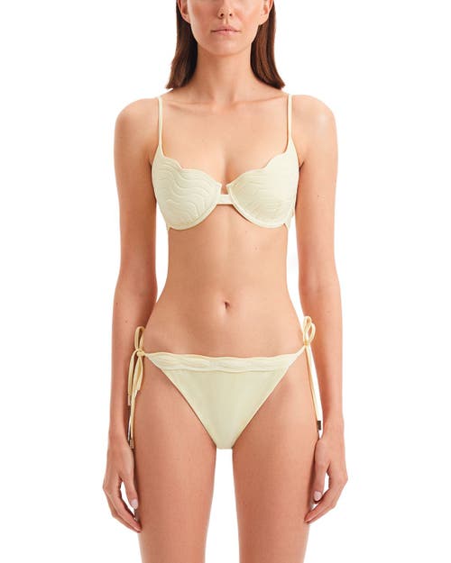Moeva Moeva Salila Underwired Wave Textured Bikini Top