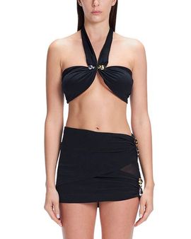 Moeva Moeva Siena Mesh Detail Mini Skirt