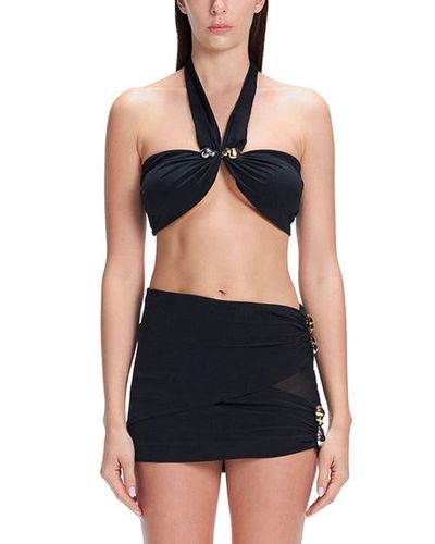 Moeva Moeva Siena Mesh Detail Mini Skirt