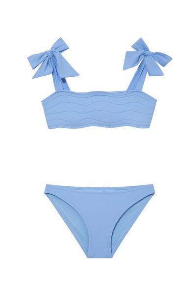 Moeva Moeva Tia Kids Bikini Set with Bow Strap Detail