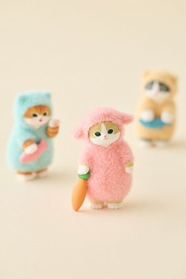 Mofusand Mofusand Cat Fluffy Pajama Blind Box Figure at Urban Outfitters