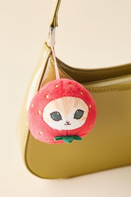 Mofusand Mofusand Fresh Fruit Meow Face Blind Box Plushie Keychain at Urban Outfitters