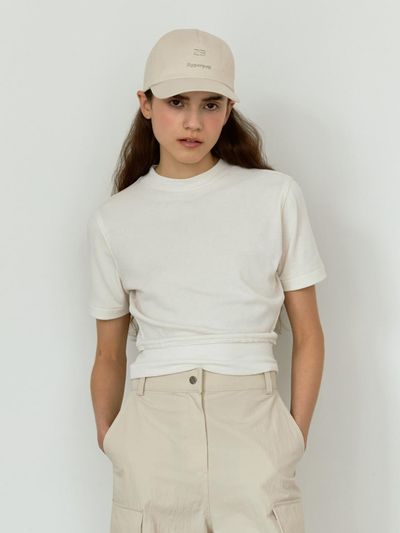 MOHAN Cotton 5-Panel RTS Hyperpop Ball Cap [Beige]