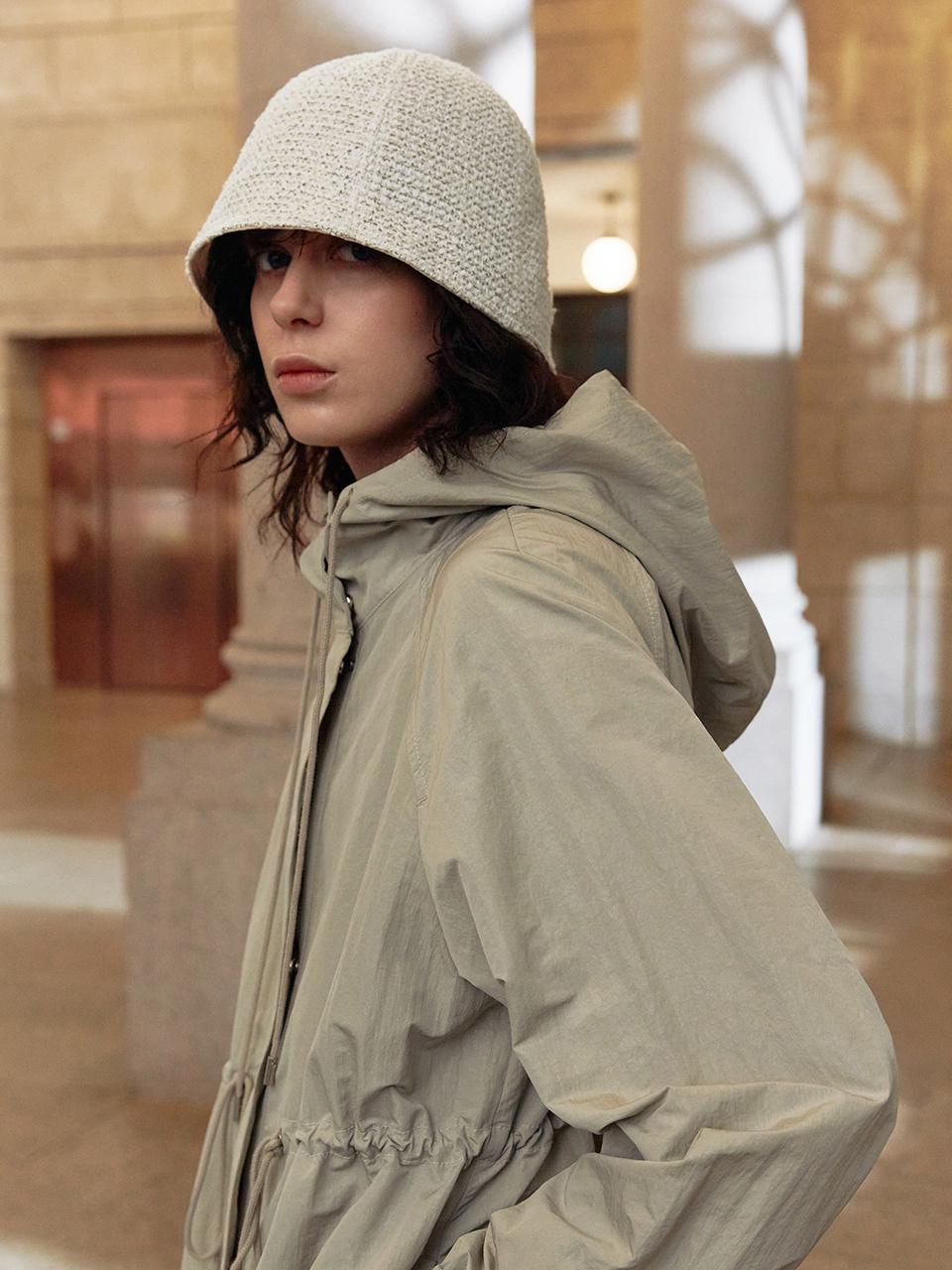 MOHAN Cotton Tweed Lightweight Bucket Hat