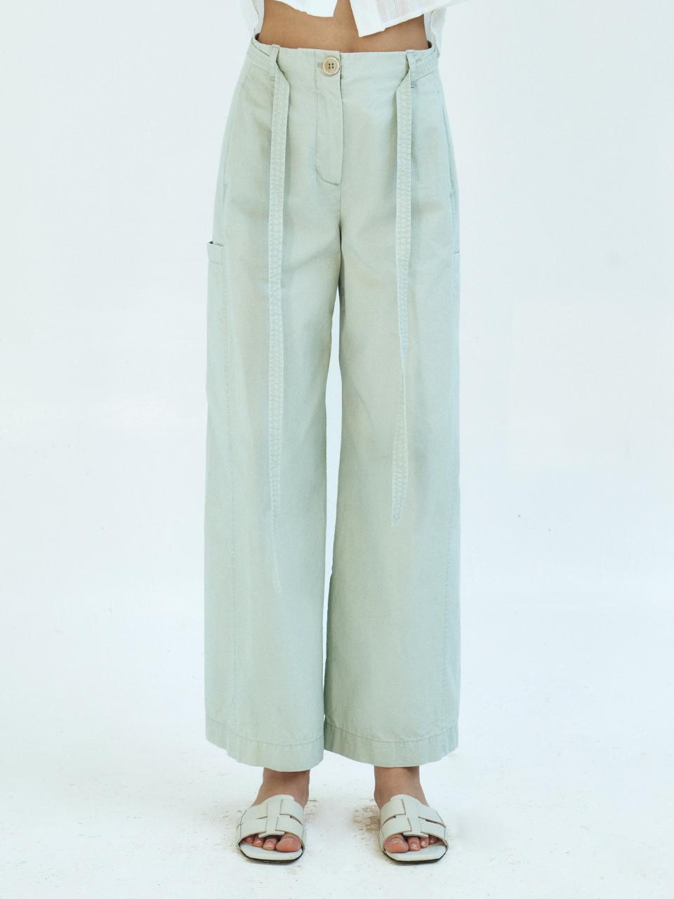 MOHAN Cotton Vintage Divided Washing Trousers