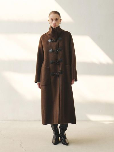 MOHAN Handmade Camel Hair Wool Down Coat