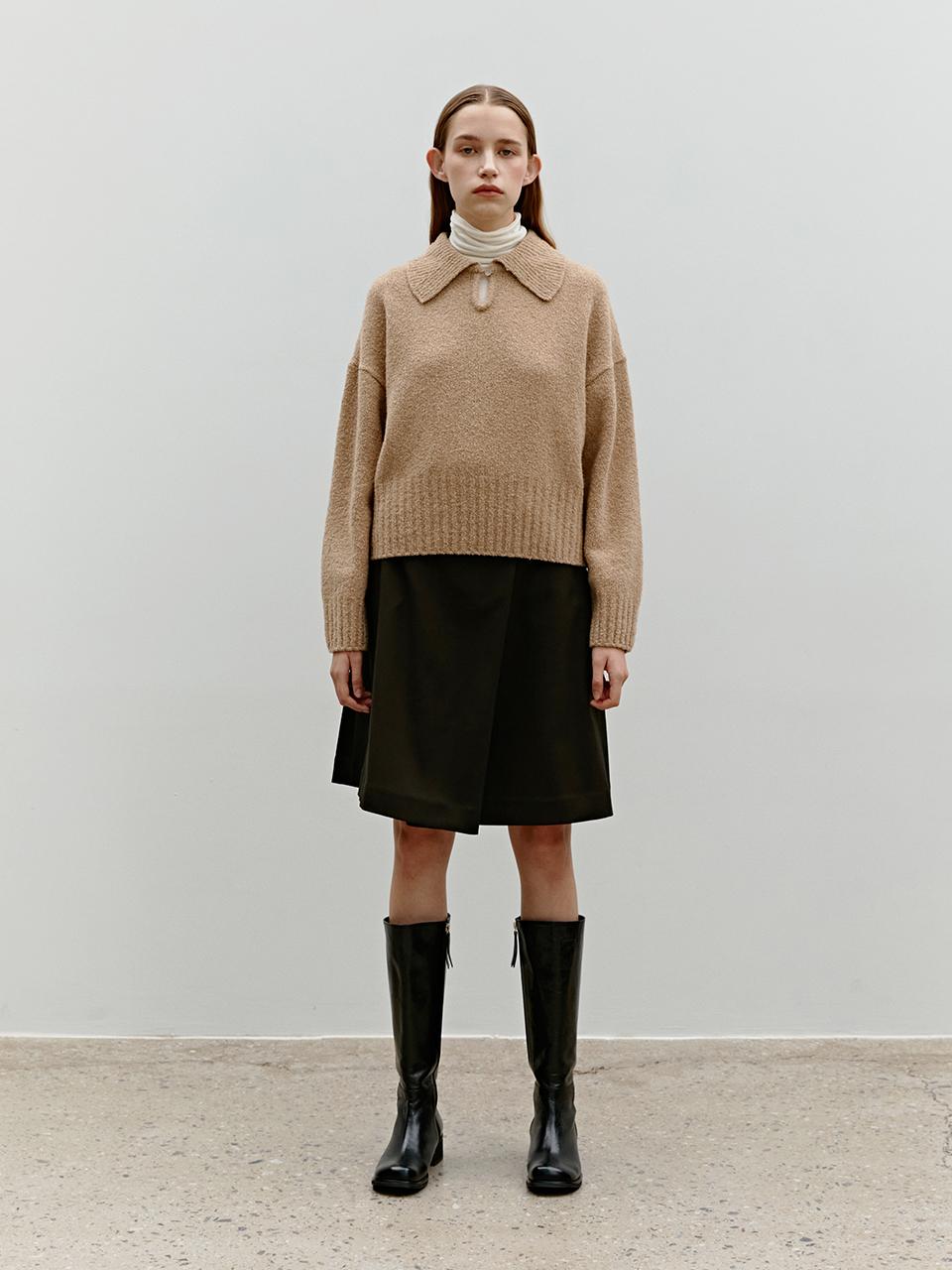 MOHAN TWF A-LINE WRAP SKIRT