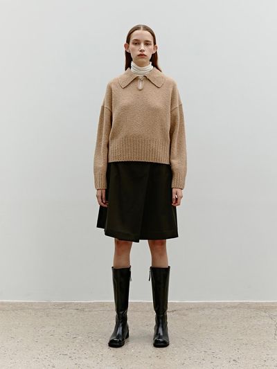 MOHAN TWF A-LINE WRAP SKIRT
