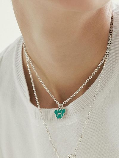 MOI studio # Moi 4st Butterfly Jang seok Necklace_11