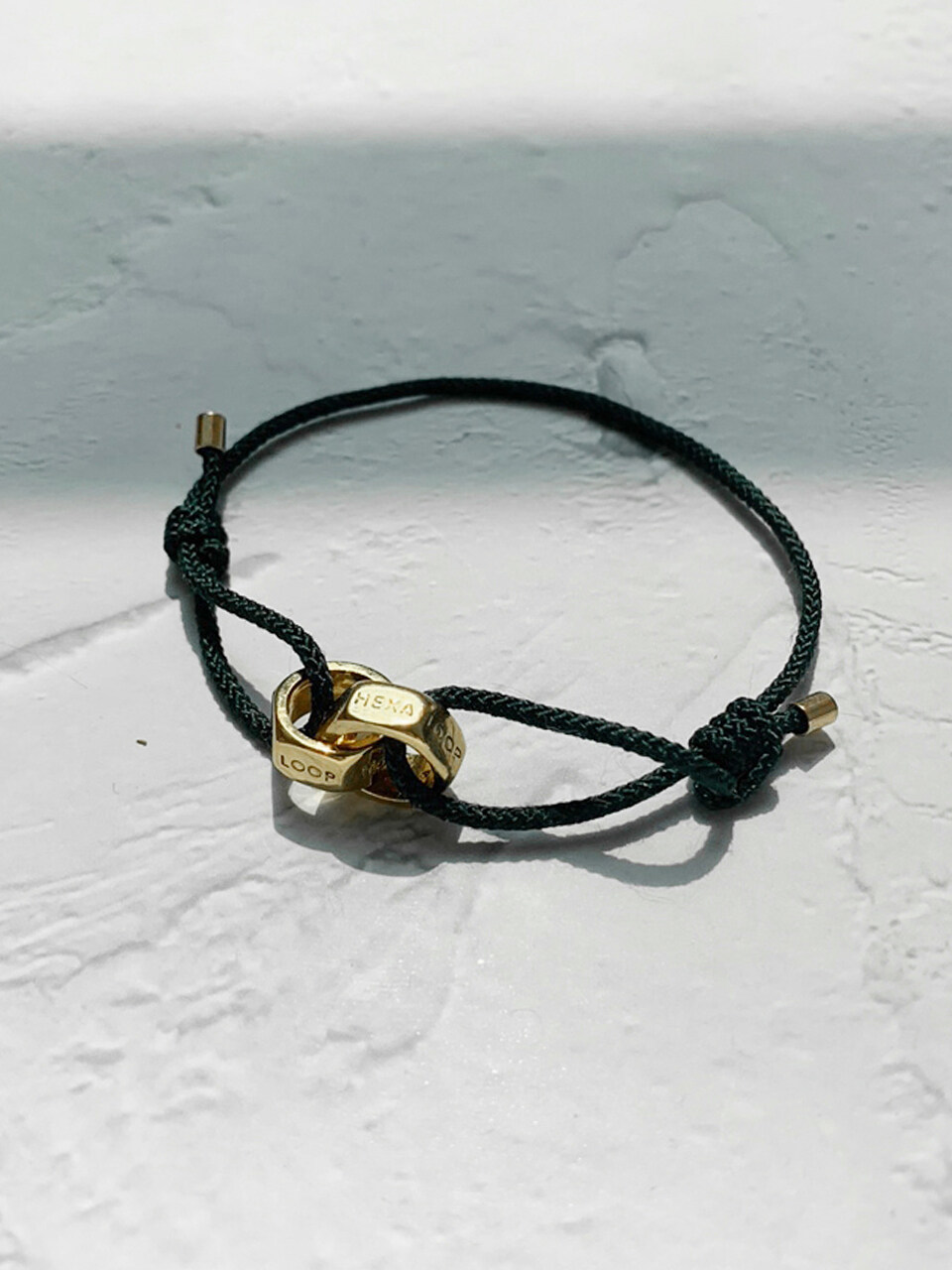 MOI studio Double H Bracelet_Dark Green