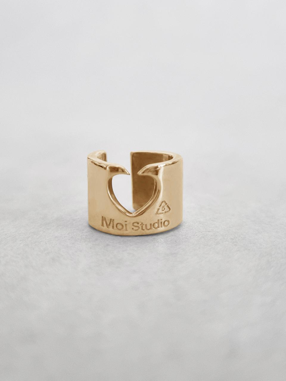 MOI studio Silver Clip Earcuff