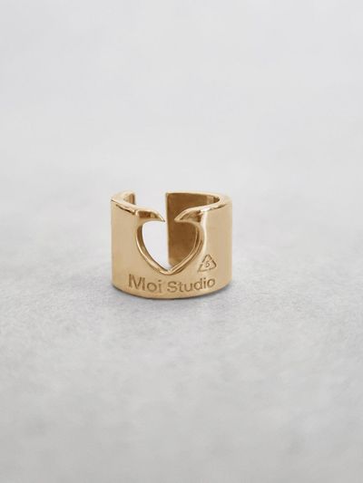 MOI studio Silver Clip Earcuff