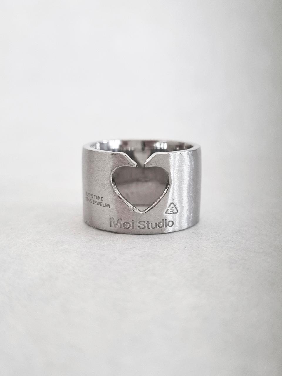 MOI studio Silver Clip Ring