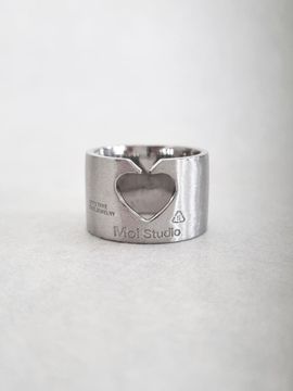 MOI studio Silver Clip Ring
