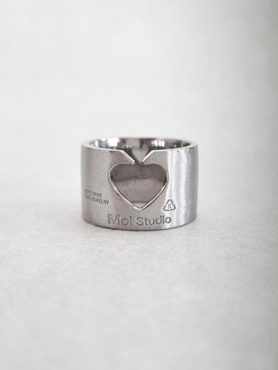 MOI studio Silver Clip Ring
