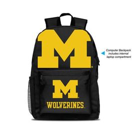 MOJO Michigan Wolverines MOJO Large Logo Fan Backpack