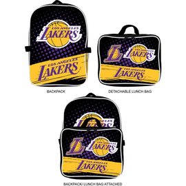MOJO MOJO Los Angeles Lakers Backpack & Lunch Box 2-Piece Set