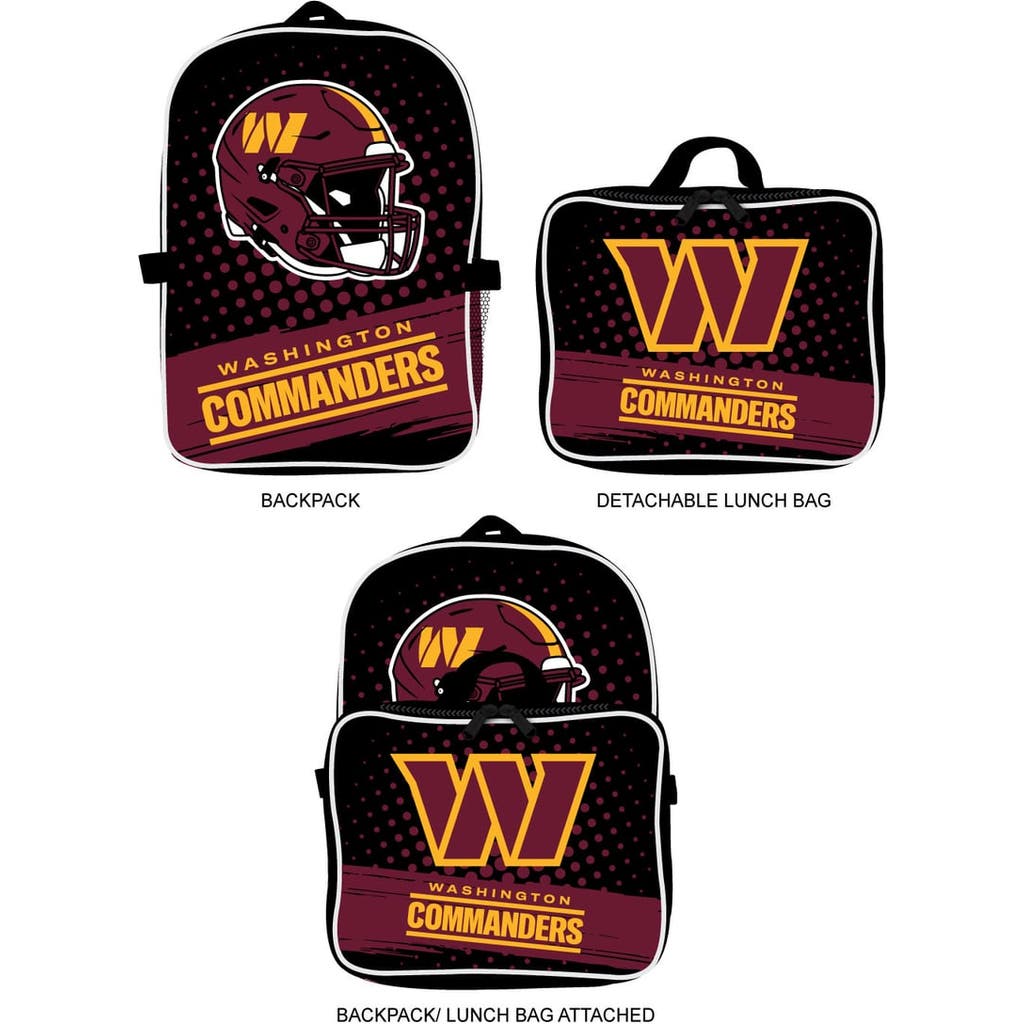 MOJO MOJO Washington Commanders Backpack & Lunch Box 2-Piece Set