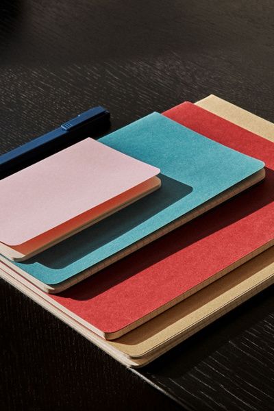 Moleskine Moleskine Cahier Plain Journals in Brisk Blue at Urban Outfitters
