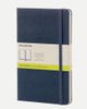 Moleskine Moleskine Classic Hardcover Plain Notebook in Sapphire Blue at Urban Outfitters - 1
