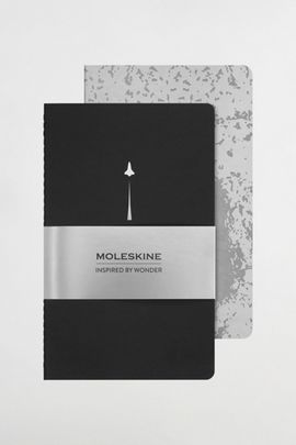 Moleskine Moleskine Limited Edition NASA-inspired Cahier Journals in Moon at Urban Outfitters