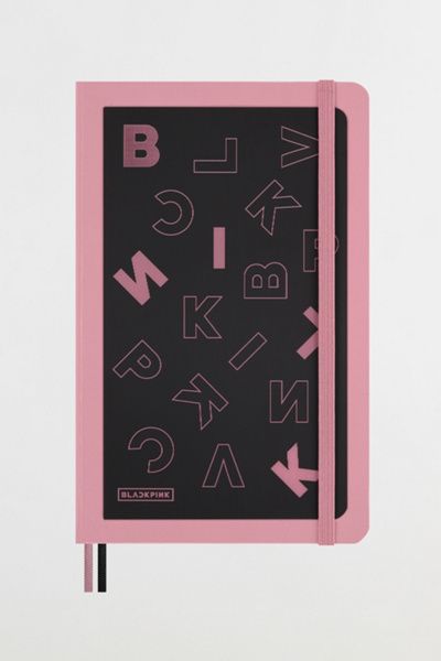 Moleskine Moleskine x BLACKPINK Limited Edition 18-Month 2026-2027 Weekly Planner in Black Pink at Urban Outfitters