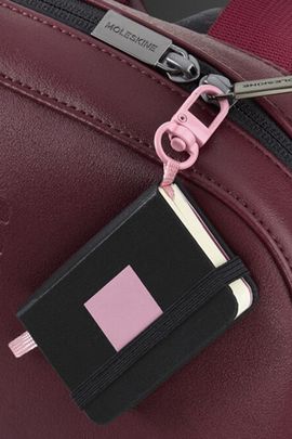 Moleskine Moleskine x BLACKPINK Limited Edition Mini Notebook Charm in Black Pink at Urban Outfitters