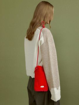 molliolli ADORA strap mini bag [red]