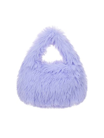 molliolli Fur Mini Bag_Purple