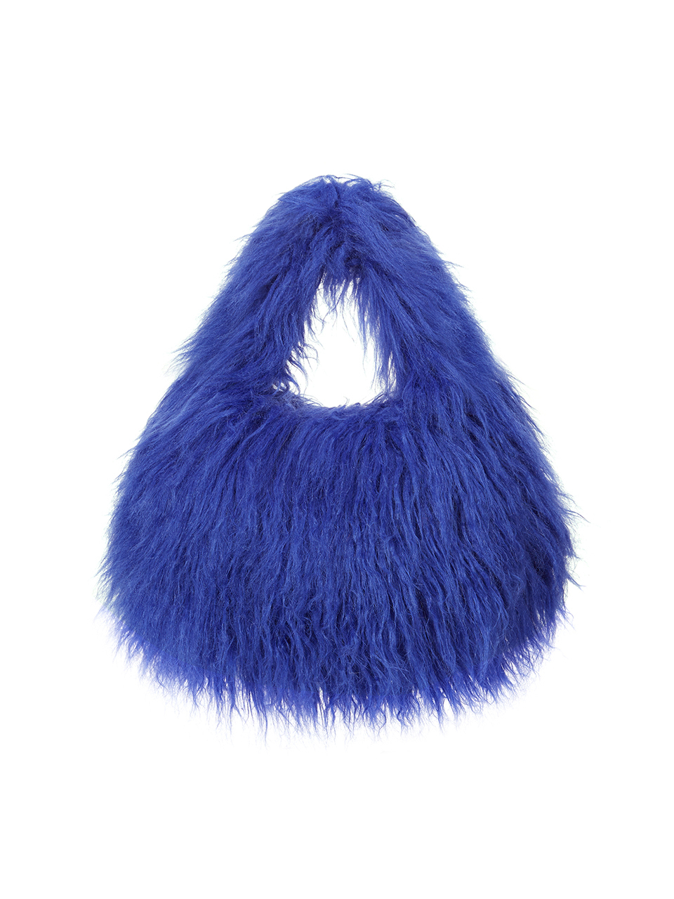 molliolli Fur Mini Bag_Royal Blue
