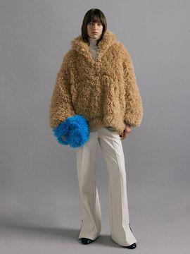 molliolli SOL oversized zip up jumper