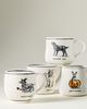 Molly Hatch Stoneware Halloween Dog Mug - 4