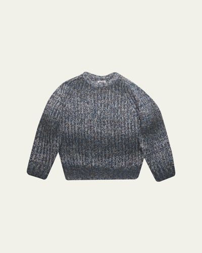 Molo Boy's Bosse Space-Dyed Crewneck Sweater
