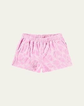 Molo Girl's Angel Textured Woven Shorts