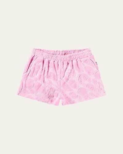 Molo Girl's Angel Textured Woven Shorts