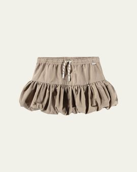 Molo Girl's Britta Bubble Mini Skirt