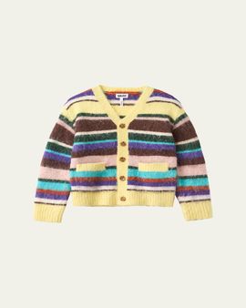 Molo Girl's Brutus Alpaca-Blend Cardigan