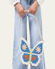Molo Girl's Butterfly Faux Leather Crossbody Bag - 3