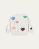 Molo Girl's Marika Sequined Heart Sweatshirt - 1