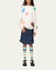 Molo Girl's Marika Sequined Heart Sweatshirt - 2