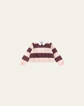 Molo Girl's Rozalia Organic Cotton Rugby Shirt