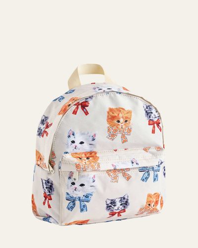 Molo Kid's Animal-Print Backpack