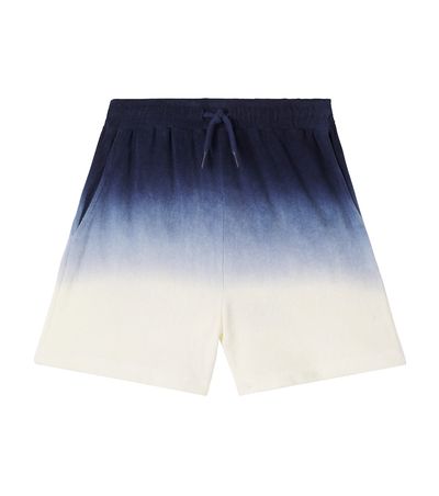 Molo Molo Abay ombré cotton terry shorts