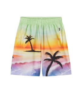 Molo Molo Adi printed cotton shorts